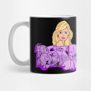 Barbie Graffiti Mug